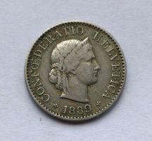 1889 5 Rappen ss
