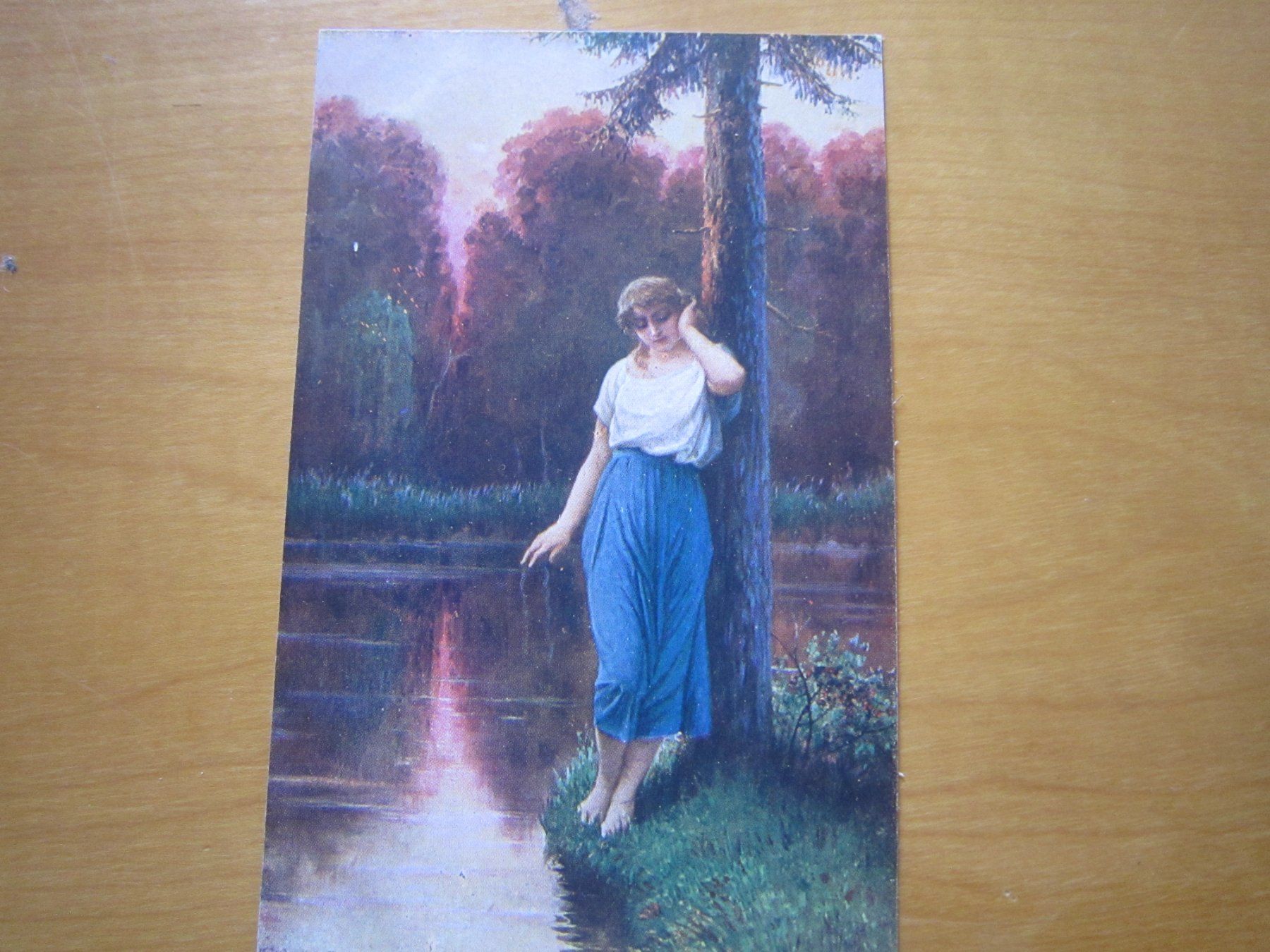 Cartes postales: No 7 Postkarte 1921 Dame – D'occasion à Gordola par Polentaefung