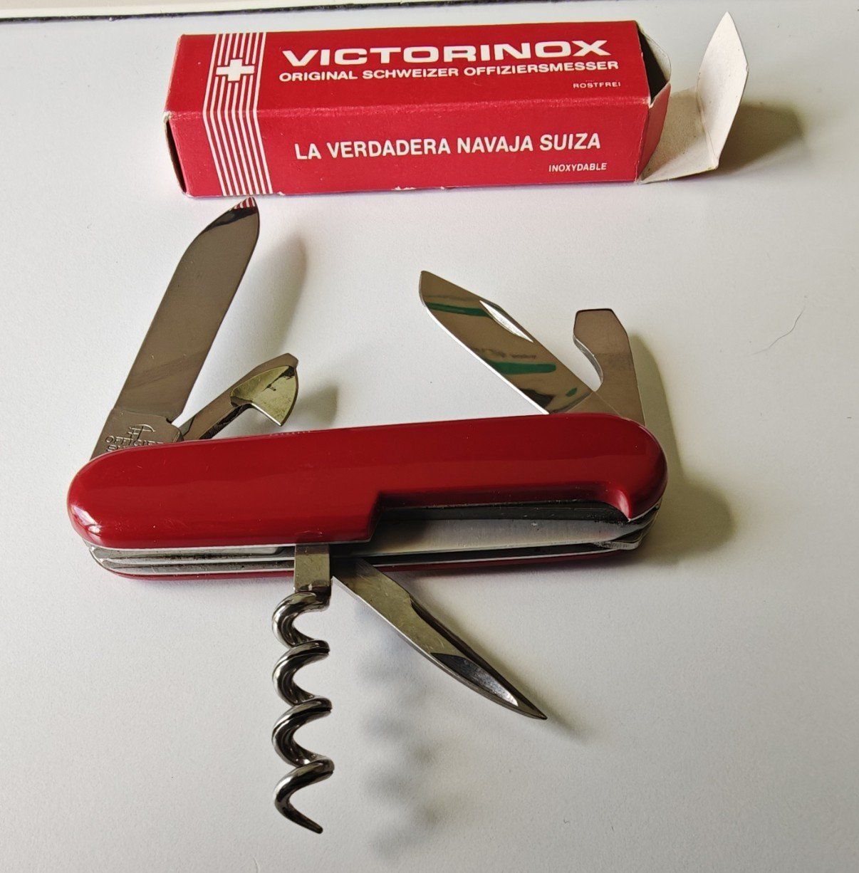 Victorinox Coltelli tascabile: Victorinox Offiziersmesser – Usato da Bertschikon Gossau venduto da howieman 1