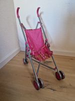 Puppenwagen/ Puppenbuggy, pink, zusammenklappbar