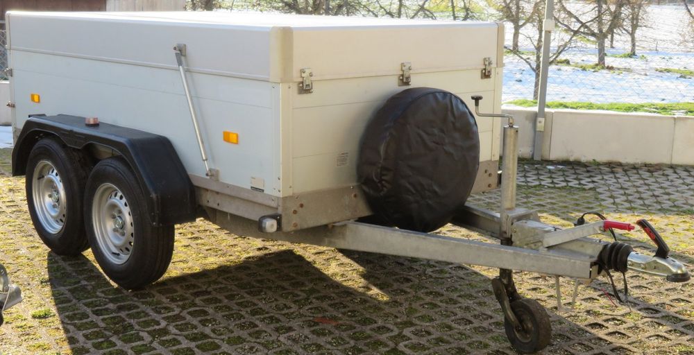 Sachentransportanhänger Humbaur HT20 Kasten abdeckbar ab MFK 2