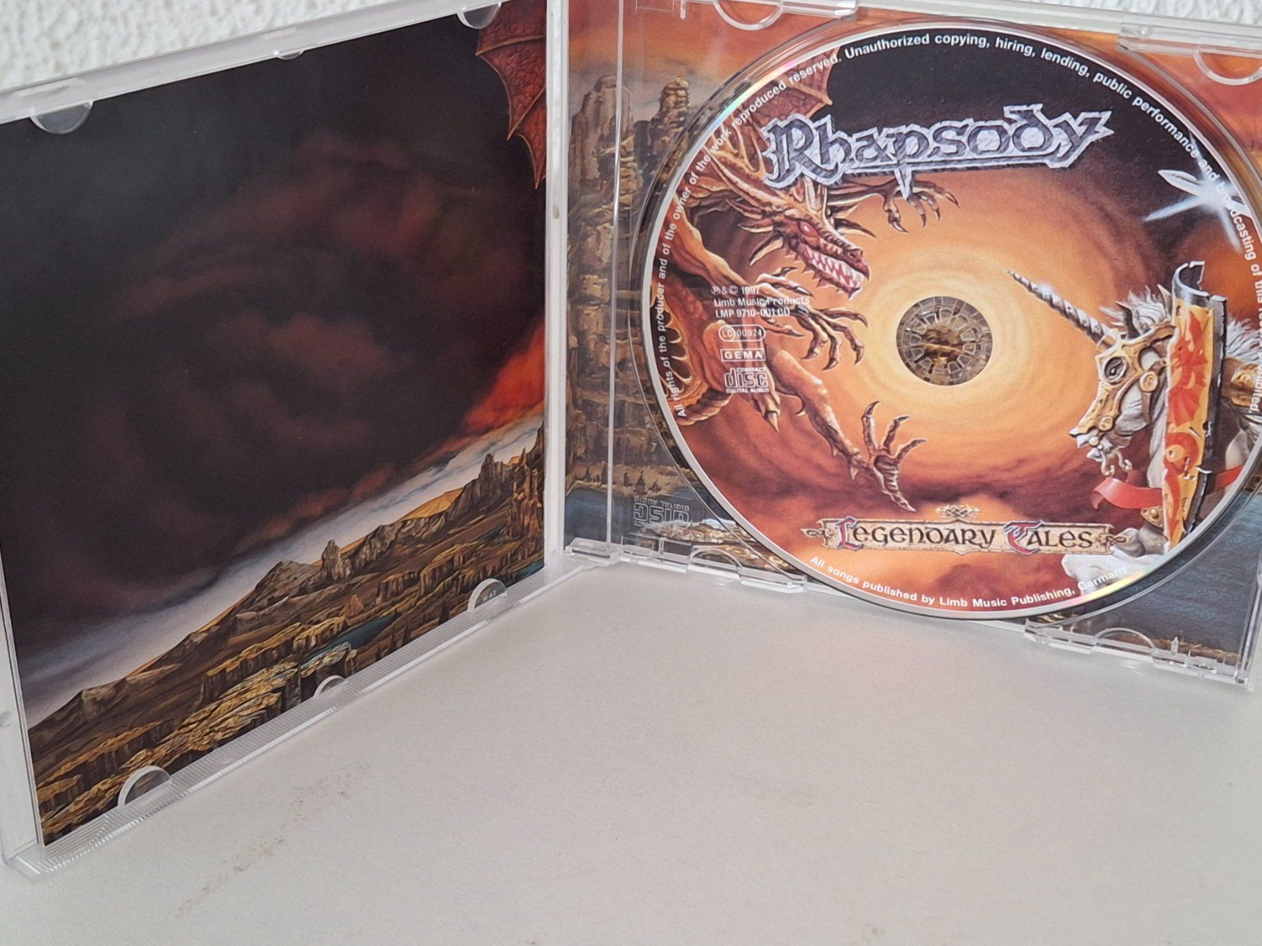 CD: CD Rhapsody - Legendary Tales – Usato da Aarberg venduto da Jackup1 2