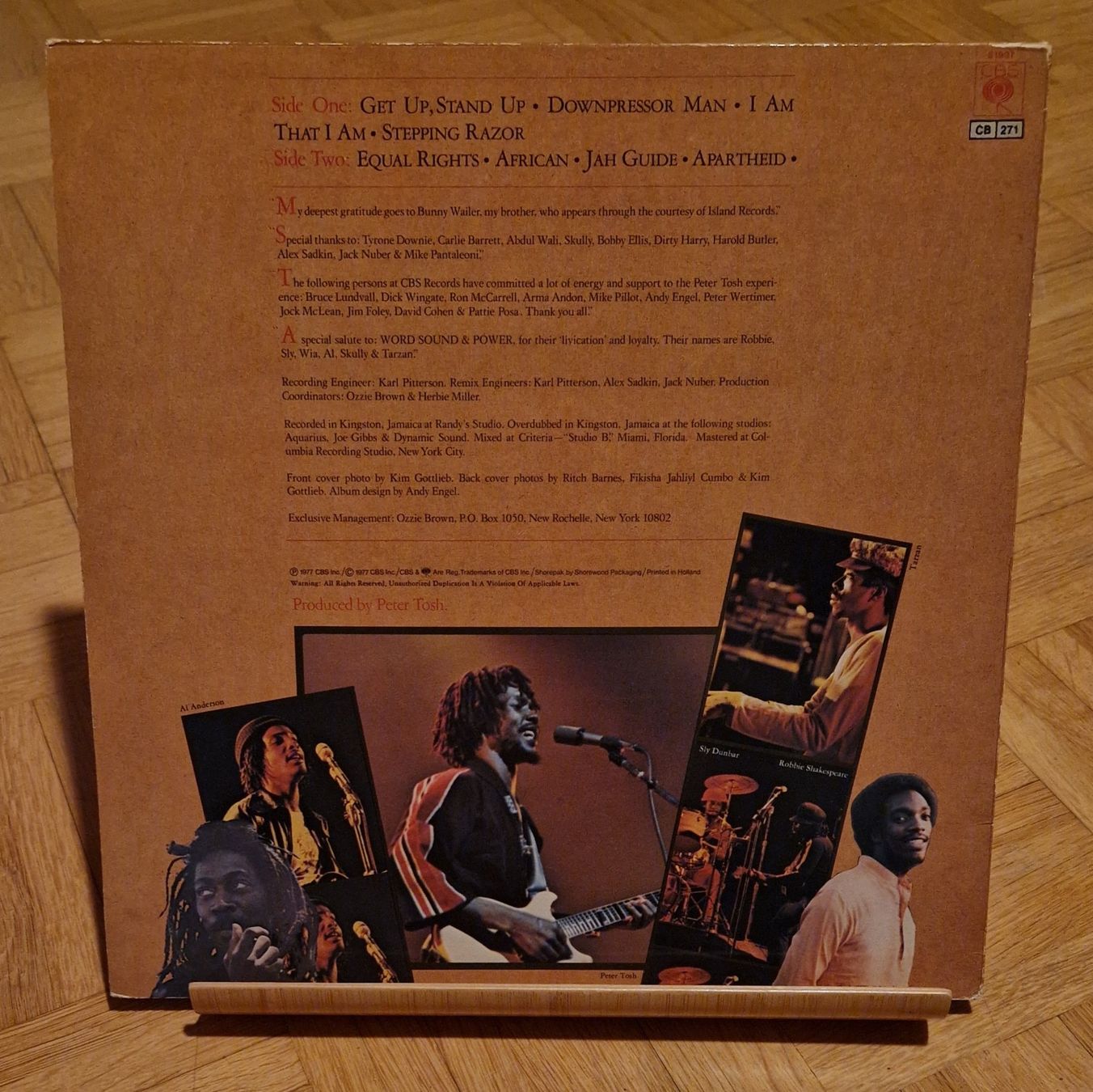 Schallplatten: Peter Tosh ‎– Equal Rights (1977) – Gebraucht aus Basel von thedonhimself 1