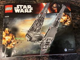 Star Wars 75104 Kilo Ren Shuttle komplett