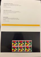 Briefmarken Set Helvetia 100 Genf 6 Stück