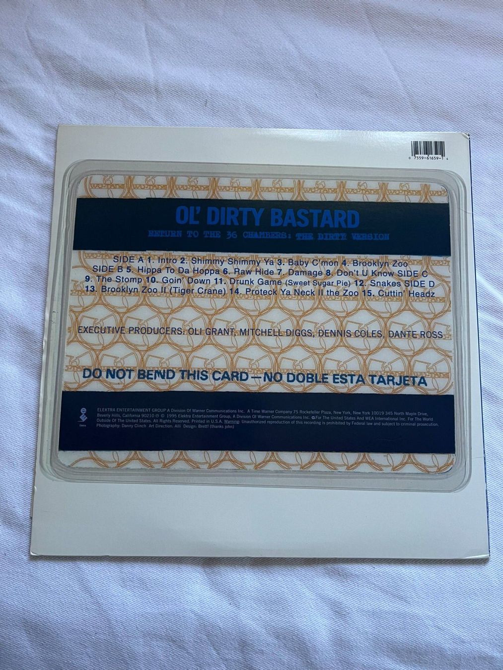 Dischi in vinile: Ol' Dirty Bastard - Return To The 36 Chambers FIRST PRESS – Usato da Effretikon venduto da ChrisLamberger 1