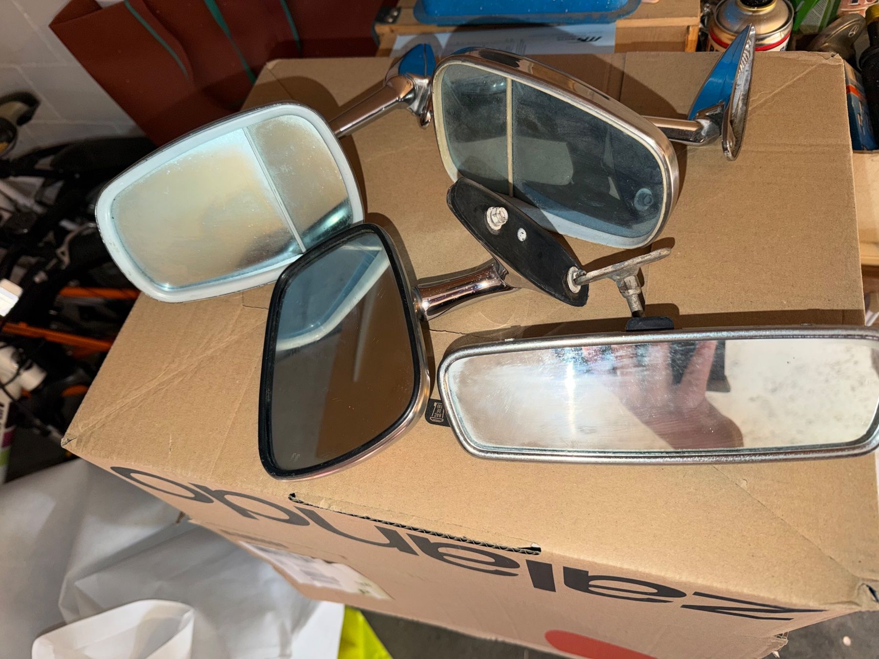 Tutti pezzi di ricambio auto: Lot Oldtimer Spiegel Chrom, diverse Modelle AKTIONS PREIS – Usato da Luzern venduto da Basa73 4