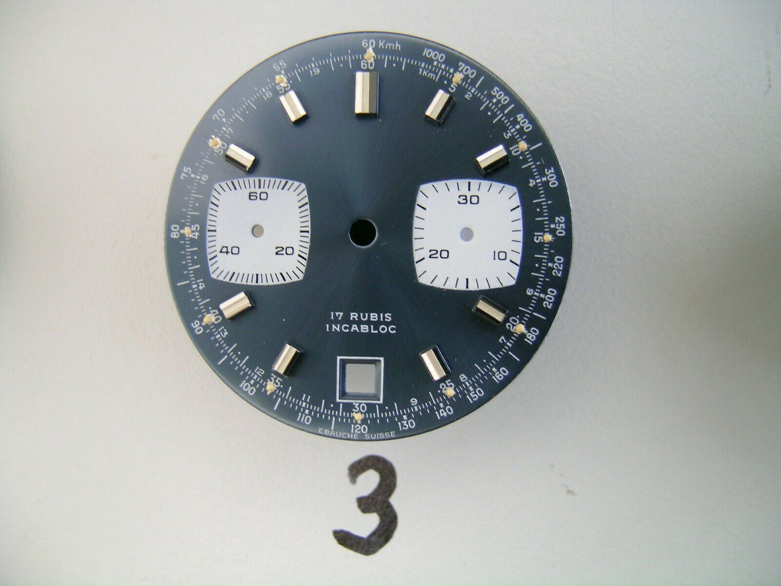 Orologi: VALJOUX 7734: -1- Zifferblatt – Nuovo (secondo la descrizione) da Grenchen venduto da esa-9162-9164 3