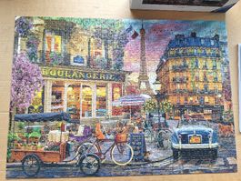 Ravensburger Puzzle Paris in the dawn 1008 Teile ca. 70x50cm