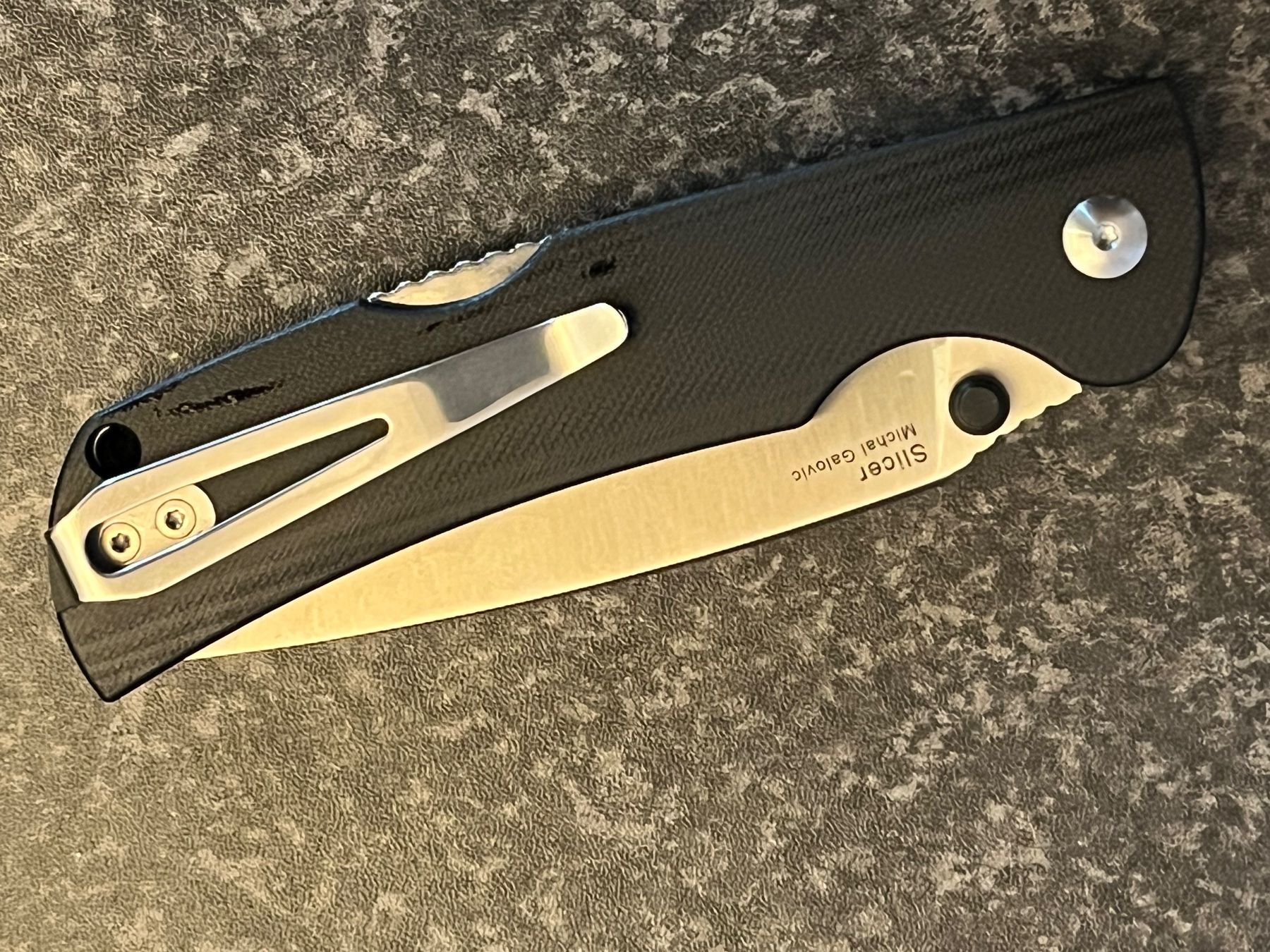Coltelli tascabile: Kizer Slicer Lockback Black V4538N1 Messer Sackmesser – Nuovo e nell'imballaggio originale da St. Niklaus VS venduto da wildholzmann 4