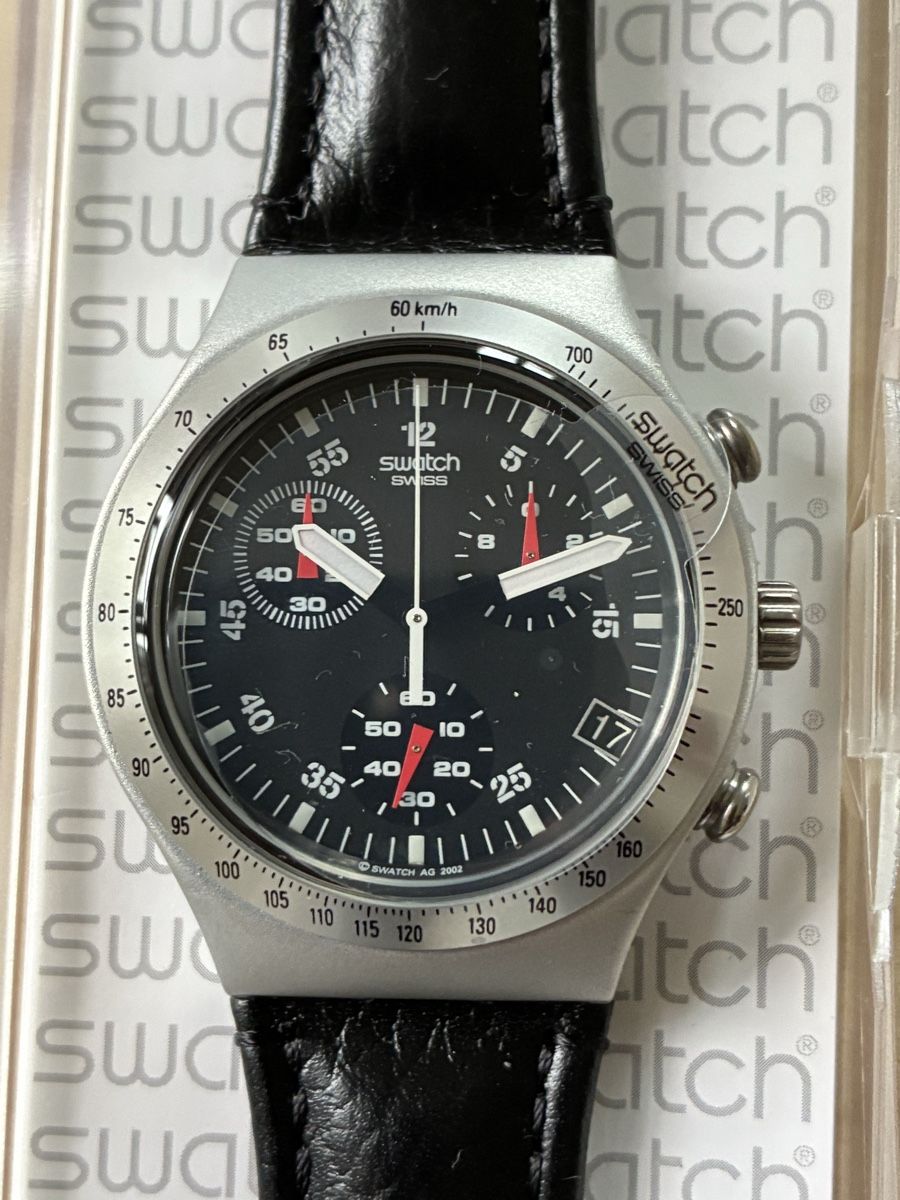 Swatch Orologi: Swatch Irony Chrono neuwertig – Nuovo e nell'imballaggio originale da bern venduto da Stawol