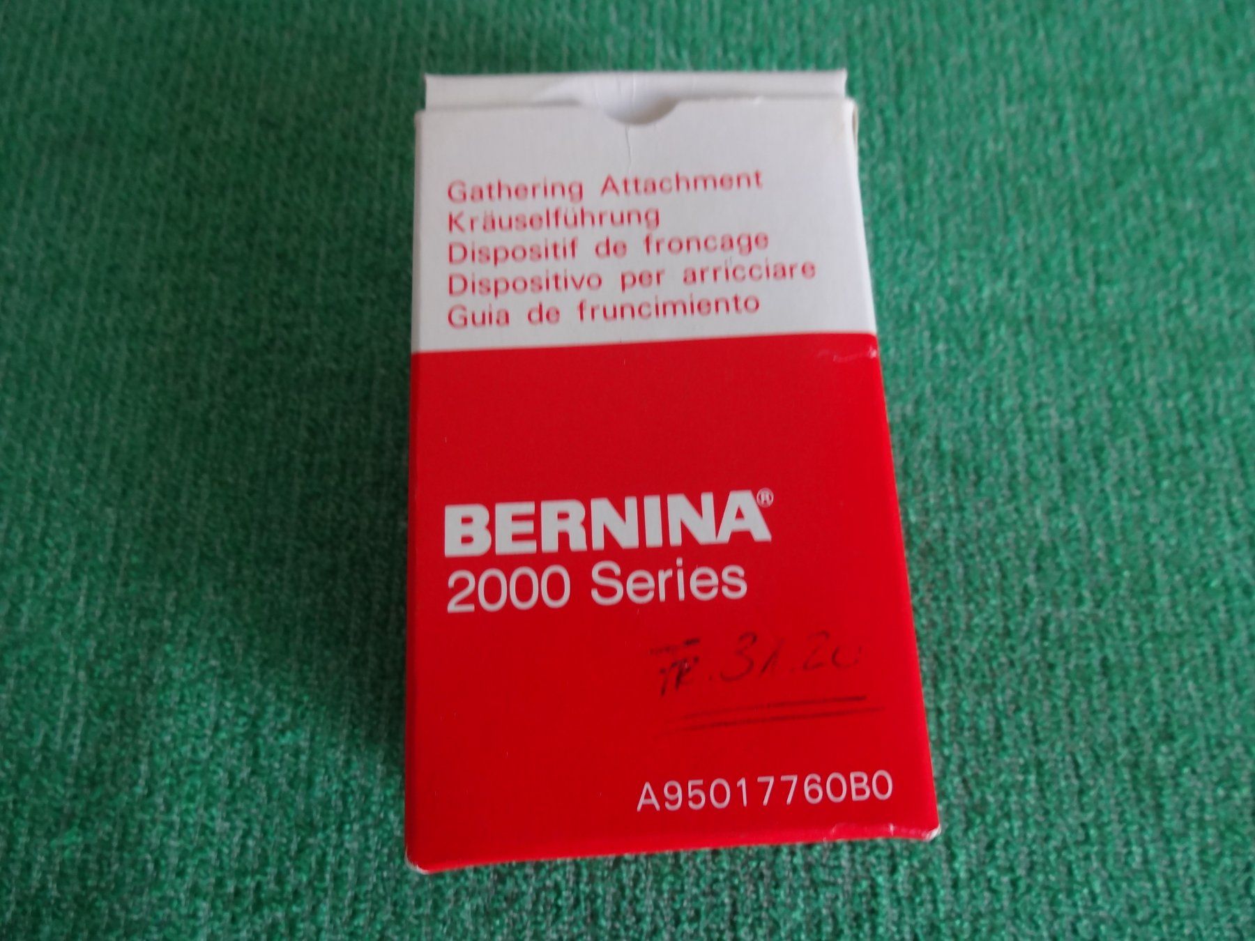 Bernina Nähmaschinen: Kräuselführung zu Bernina Serie 2000 – Gebraucht aus Frauenfeld von jaho13 2