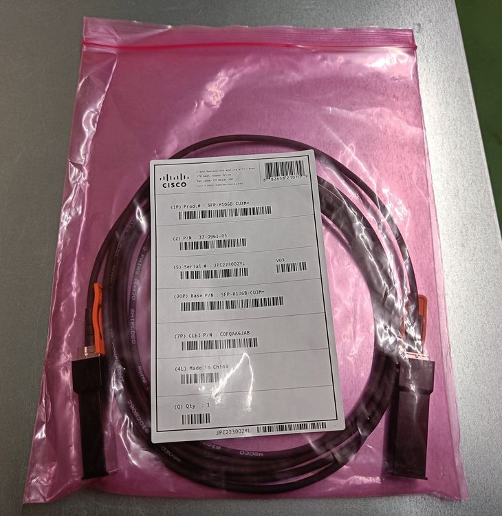 Cavo DAC Twinax Passivo SFP Da 10 Gb Per Cisco, Italia - Foto 7