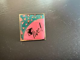 Vintage Live! Anstecknadel, Pin - Cooler Hingucker!