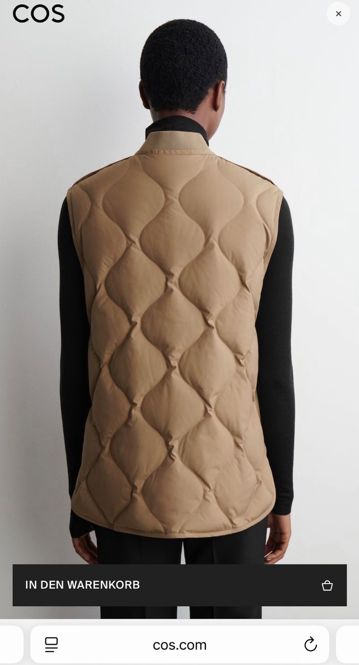 Cos Gilet & Giacche: COS Steppweste – Camel Gold – Nuovo (secondo la descrizione) da Winkel venduto da Glamour-Style 8