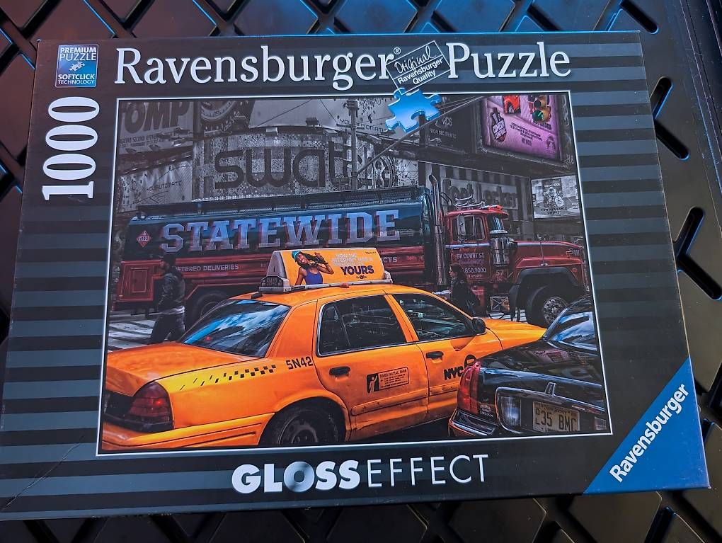Ravensburger Puzzle: Ravensburger Puzzle Gloss effect - New York – Usato da Konolfingen venduto da Honey870