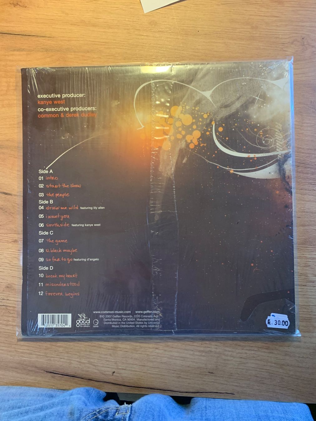 Dischi in vinile: Common - Finding Forever / OG US 2007 EX/EX – Usato da Gals venduto da Diskopatshop 1