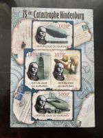 Burundi 2012 Block 75 J. Hindenburg-Katastrophe LZ 129 ESB u