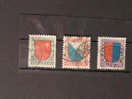 Pro Juventute 1920, gestempelt