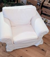 IKEA Sessel Ektorp und passender Hocker Hakebo