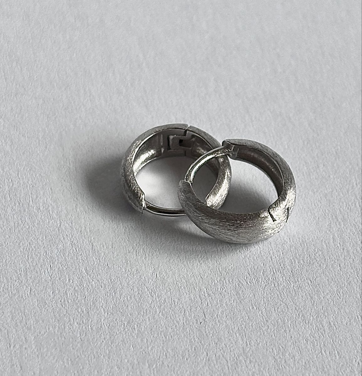 Orecchini pendenti & Orecchini a lobo: Small 925 silver Hoops. 9 mm . – Nuovo (secondo la descrizione) da Dübendorf venduto da S1973E 6