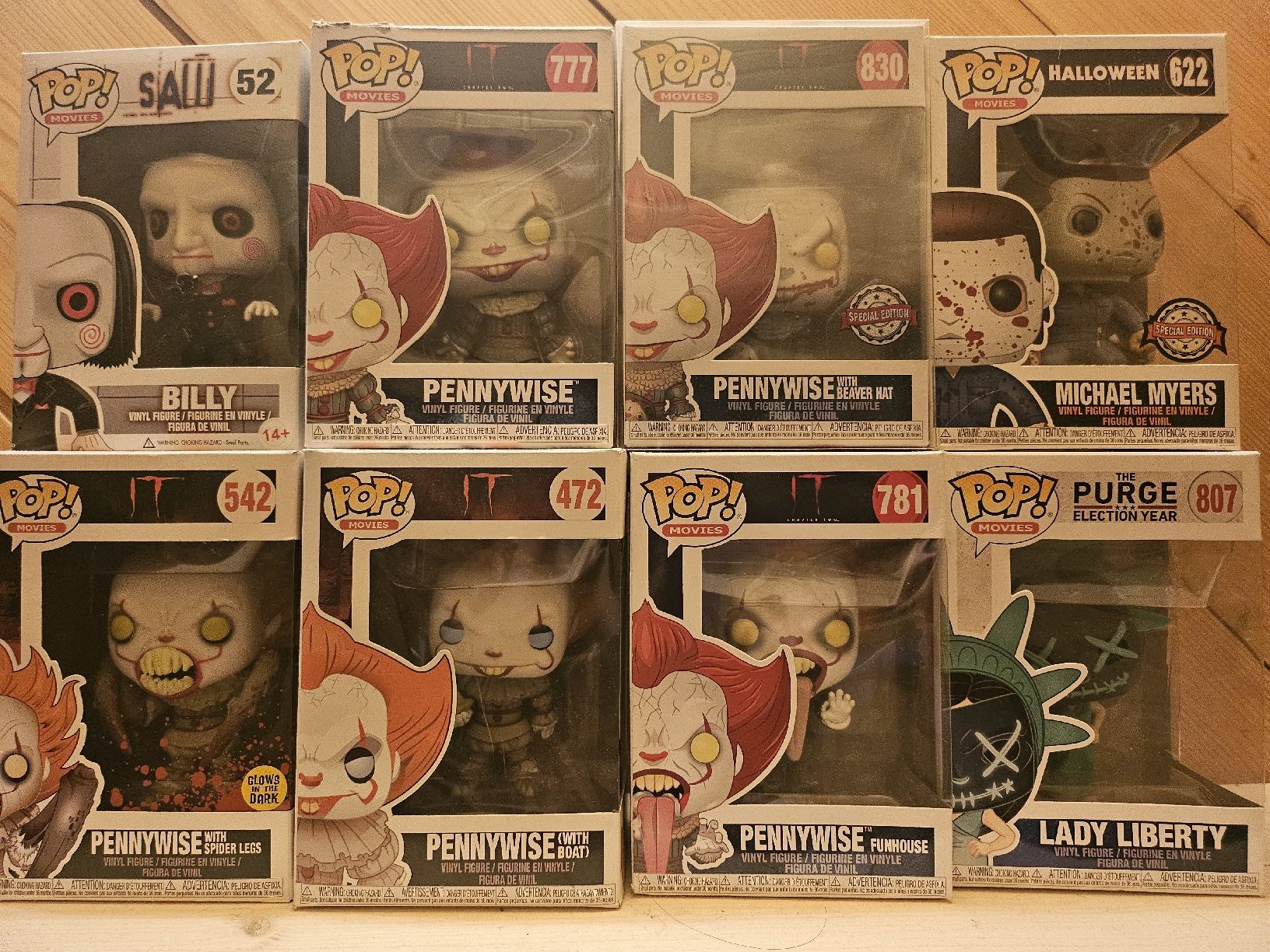 Funko Figuren: lot funko pop horreur – Neu und originalverpackt aus Chavannes-sous-orsonnens von nes_cb72