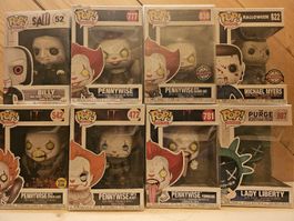 lot funko pop horreur