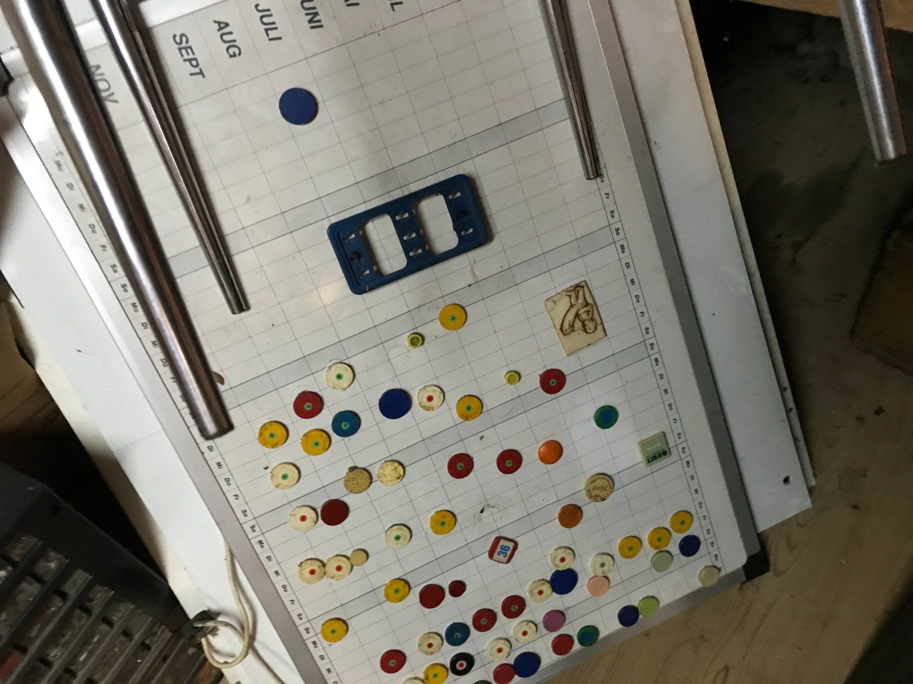 Magnete: JahresPlaner  mit Magneten ! – Gebraucht aus Wil/SG von Andyshop 2