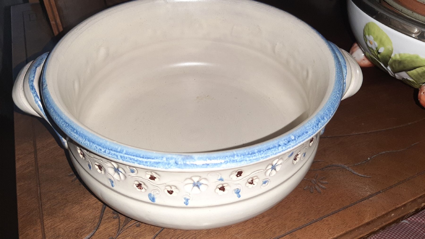 Ciotole: Keramik Schüssel mit Blumenmuster – Nuovo (secondo la descrizione) da spreitenbach venduto da lumbalplatte 1