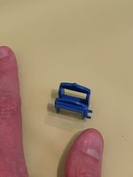Lego Sattel blau