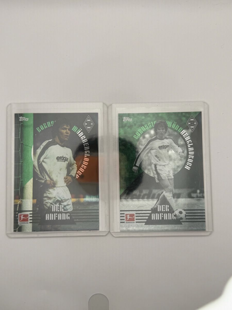 Topps Carte collezionabili: 2 Topps Sammelkarten Lothar Matthäus Gladbach Set – Nuovo (secondo la descrizione) da Rorschach venduto da Costa_18