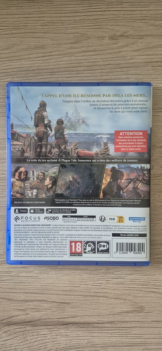 Giochi: A plague tale Requiem - PS5 – Nuovo (secondo la descrizione) da Thônex venduto da Sebabastien 2