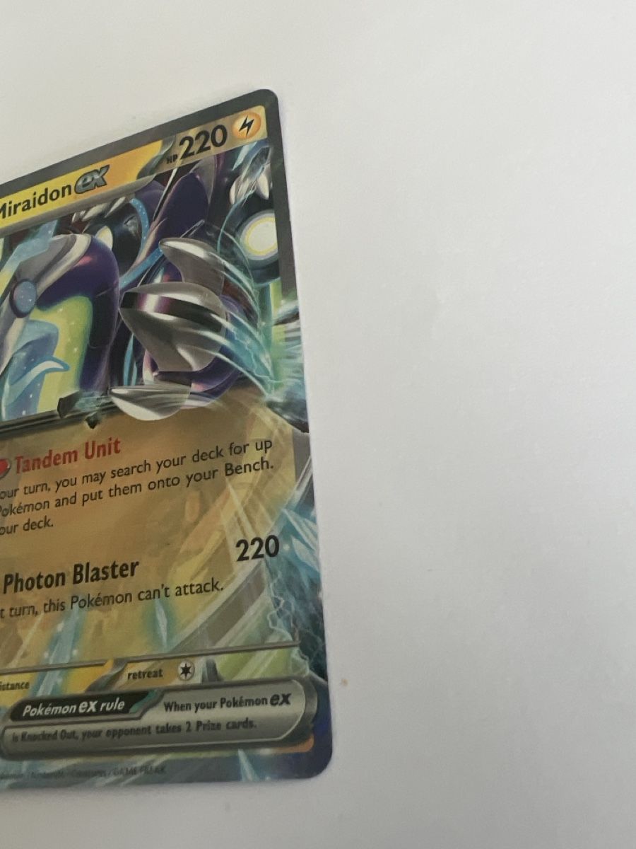 Pokémon Carte collezionabili: Miraidon ex – Usato da Villmergen venduto da rob_n572 3