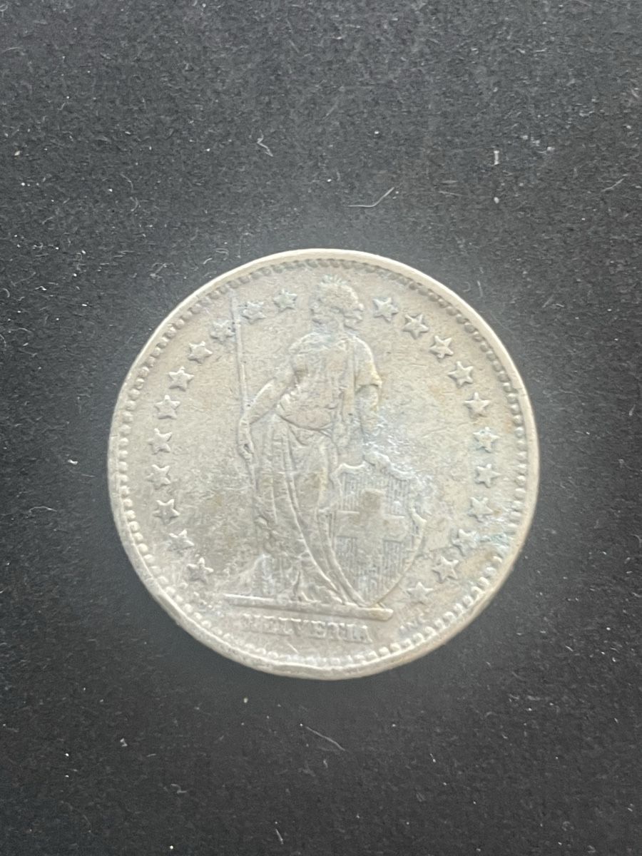Tutti le monete: 2.- Silber CH Jahr 1922 – Usato da Meierskappel venduto da Hala03 2