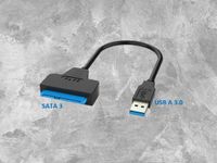Adapter USB 3.0 auf SATA (22pin) SSD & HDD