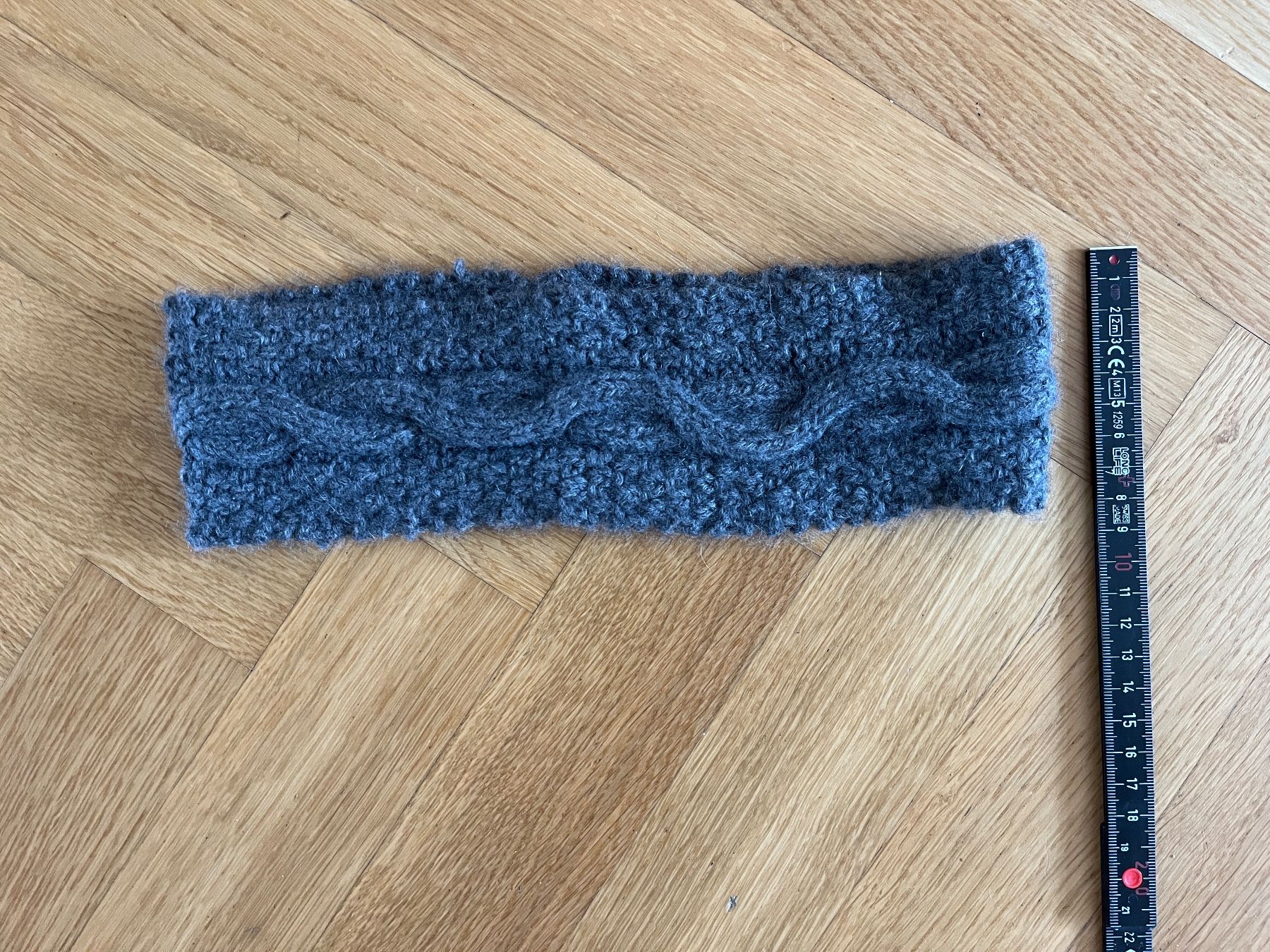 Accessori per capelli: Gestricktes Stirnband Damen Grau Wolle – Usato da Zürich venduto da bretxo 4