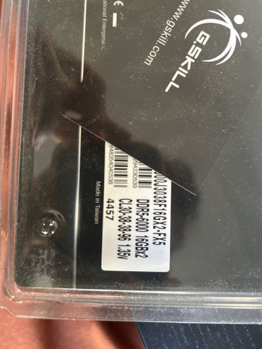 G.Skill Memory / RAM: G.skill DDR5 16GB RAM – Neu (gemäss Beschreibung) aus Zürich von Darkeraser 1