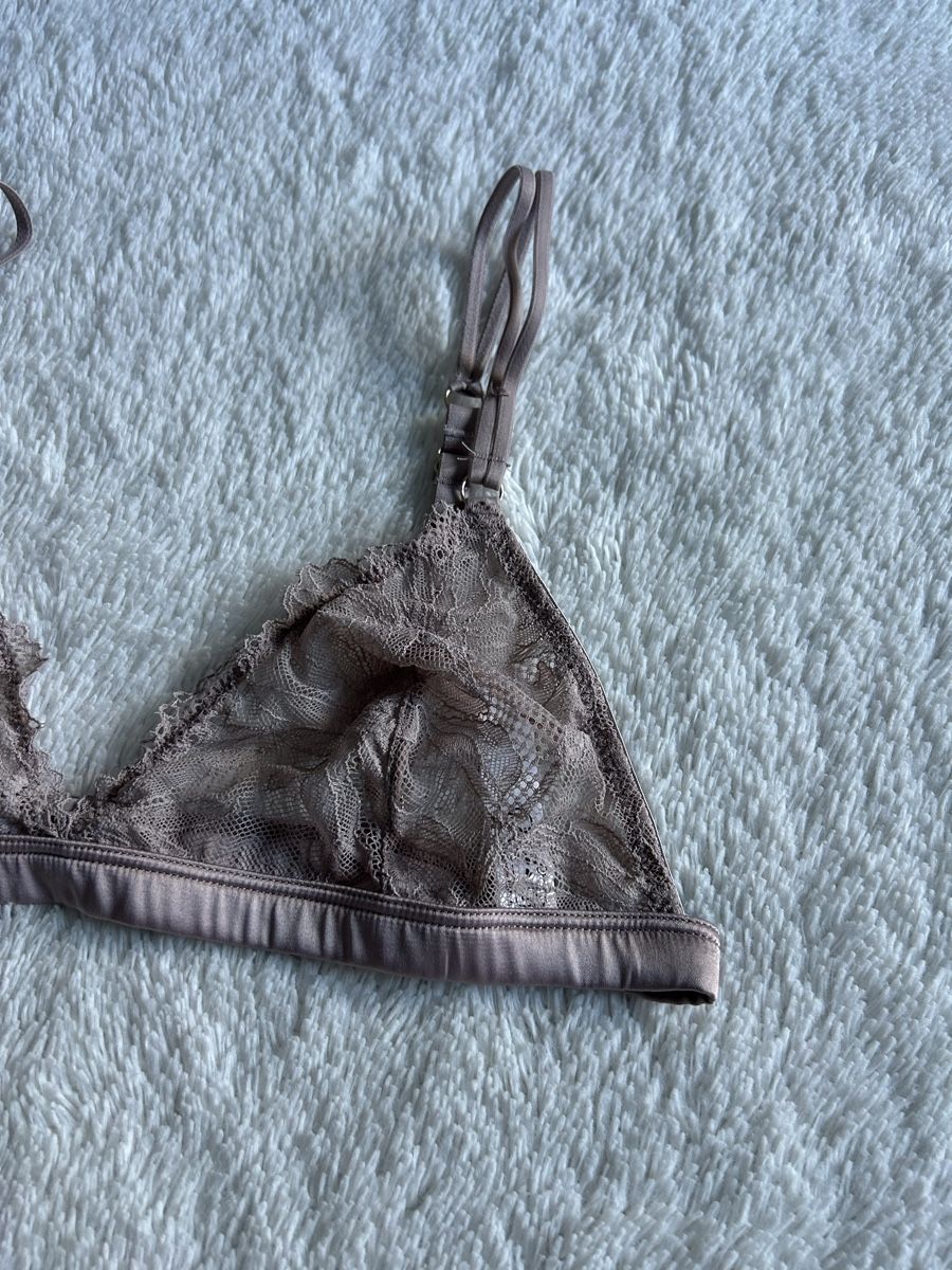 Altra biancheria intima: BH mit Spitze, Grösse S, Beige – Nuovo (secondo la descrizione) da Chur venduto da faja7000 1