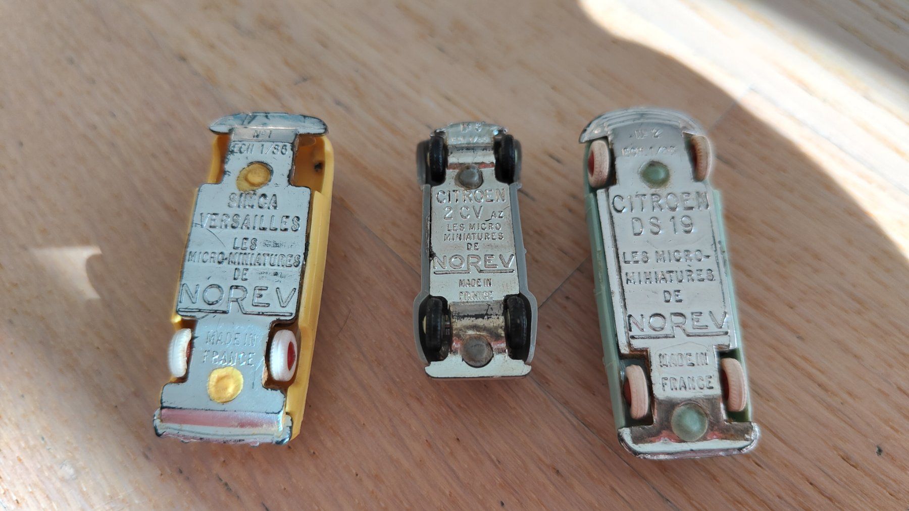 Norev Modellini d'auto: Norev Micro Miniatures 3 pcs – Usato da Meyrin venduto da bla_z925 2