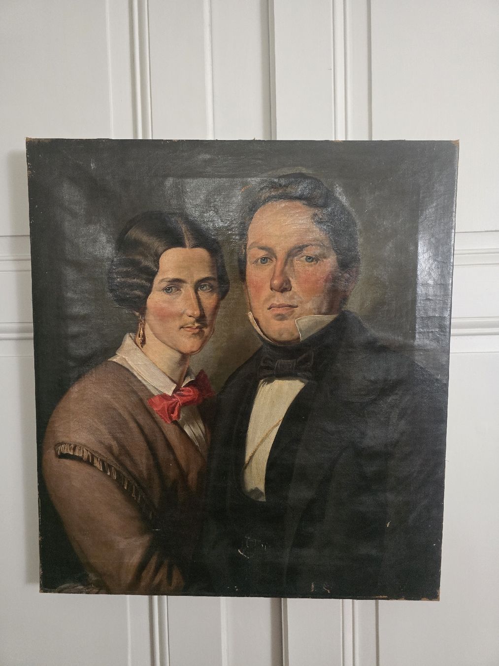 Gemälde: altes gemaltes Porträt – Gebraucht aus Bern von Mr.Garcia300 1