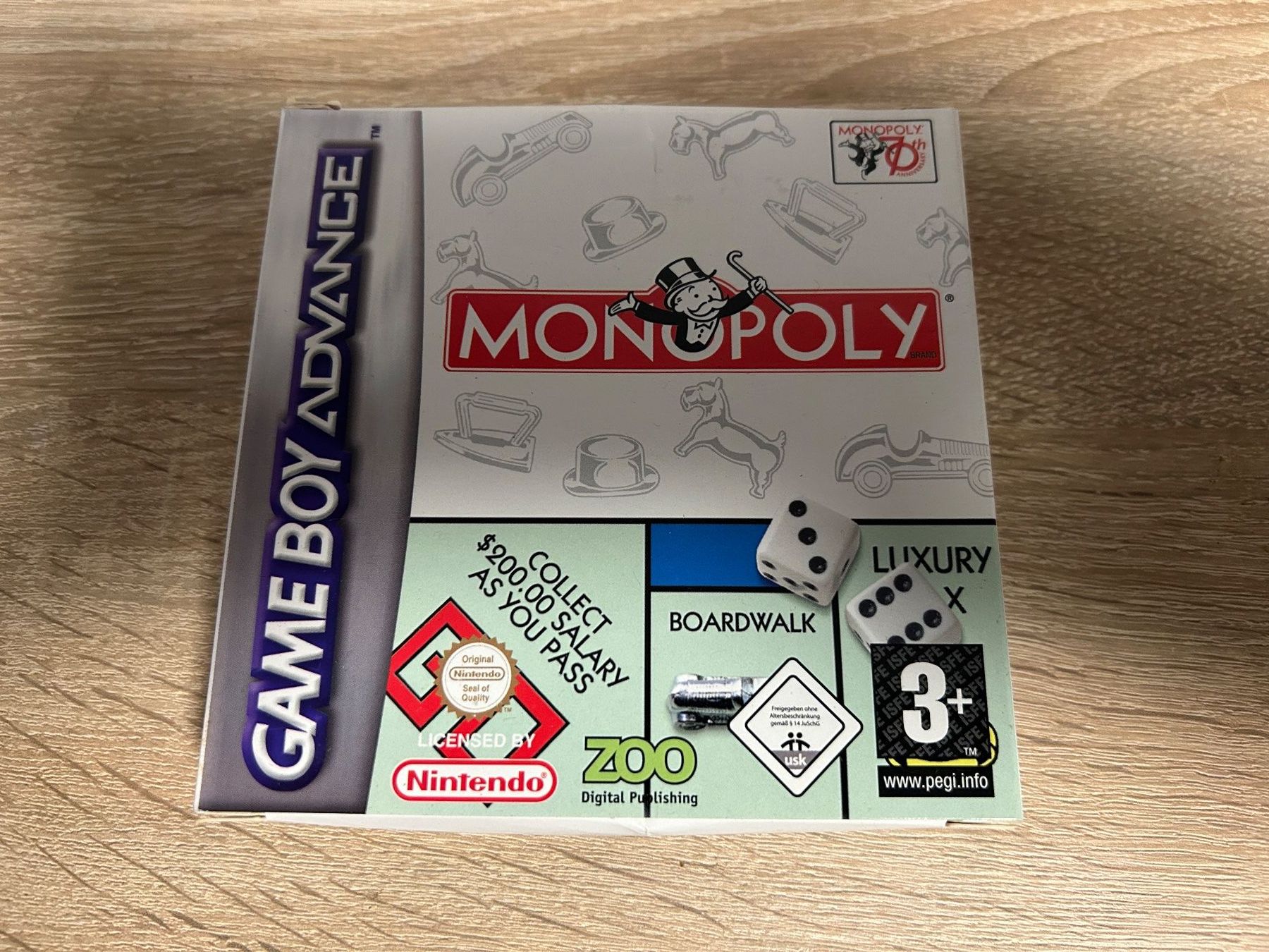 Nintendo Giochi: Monopoly - Game Boy Advance Spiel komplett – Usato da Gasel venduto da doctor_doak