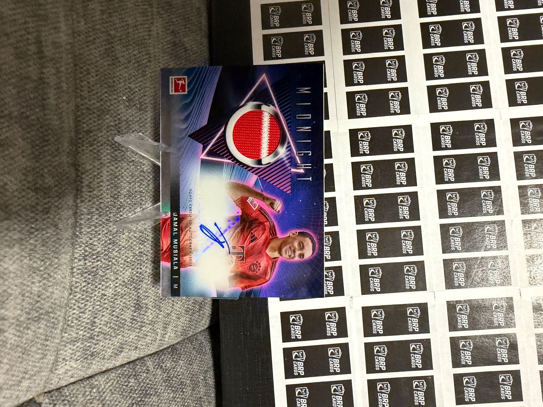 Topps Sammelbilder & Trading cards: TOPPS Bundesliga Jamal Musiala Patch Auto – Neu (gemäss Beschreibung) aus Hunzenschwil von rap_7tw9