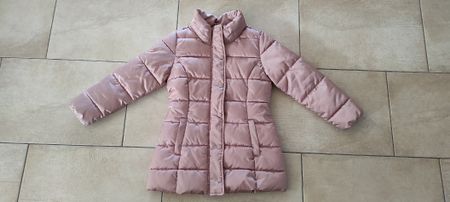Daunenjacke Mädchen Gr 134 / 8 -9 Jahre Pink