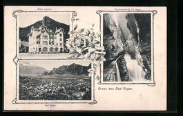 Bad Ragaz, Gesamtansicht, Hotel Central,