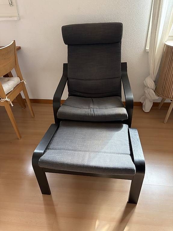 Sessel: Poäng Ikea Sessel und Hocker – Gebraucht aus Bischofszell von nono77