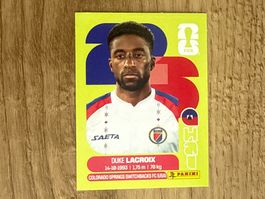 Panini FIFA World Cup 2026 Sticker Duke Lacroix HAI 7