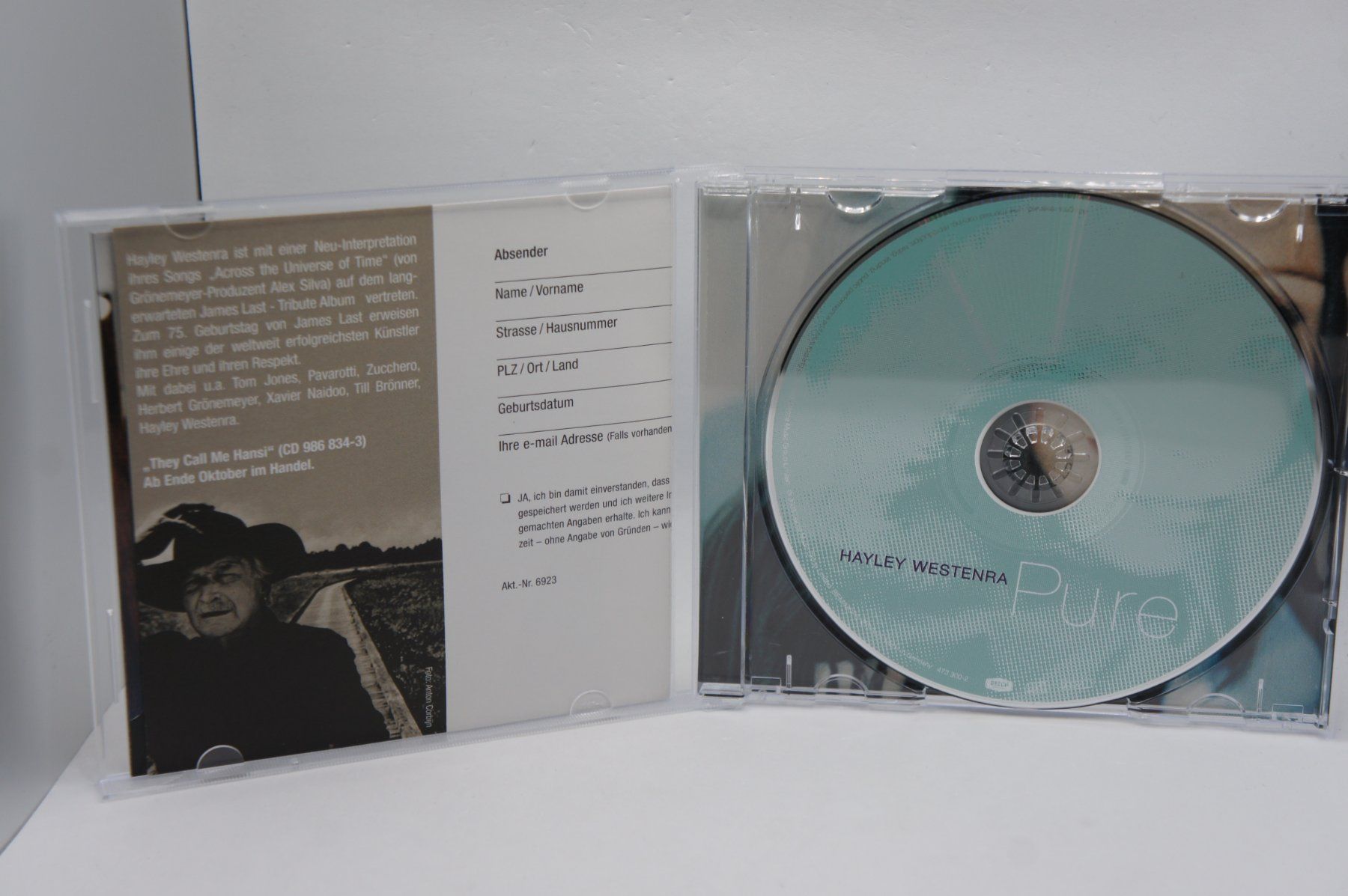 CD: CD Hayley Westenra – Pure – Usato da Ernetschwil venduto da luisvonerni 2
