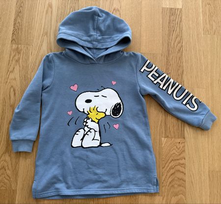 Peanuts - pull Snoopy bleu, taille 92