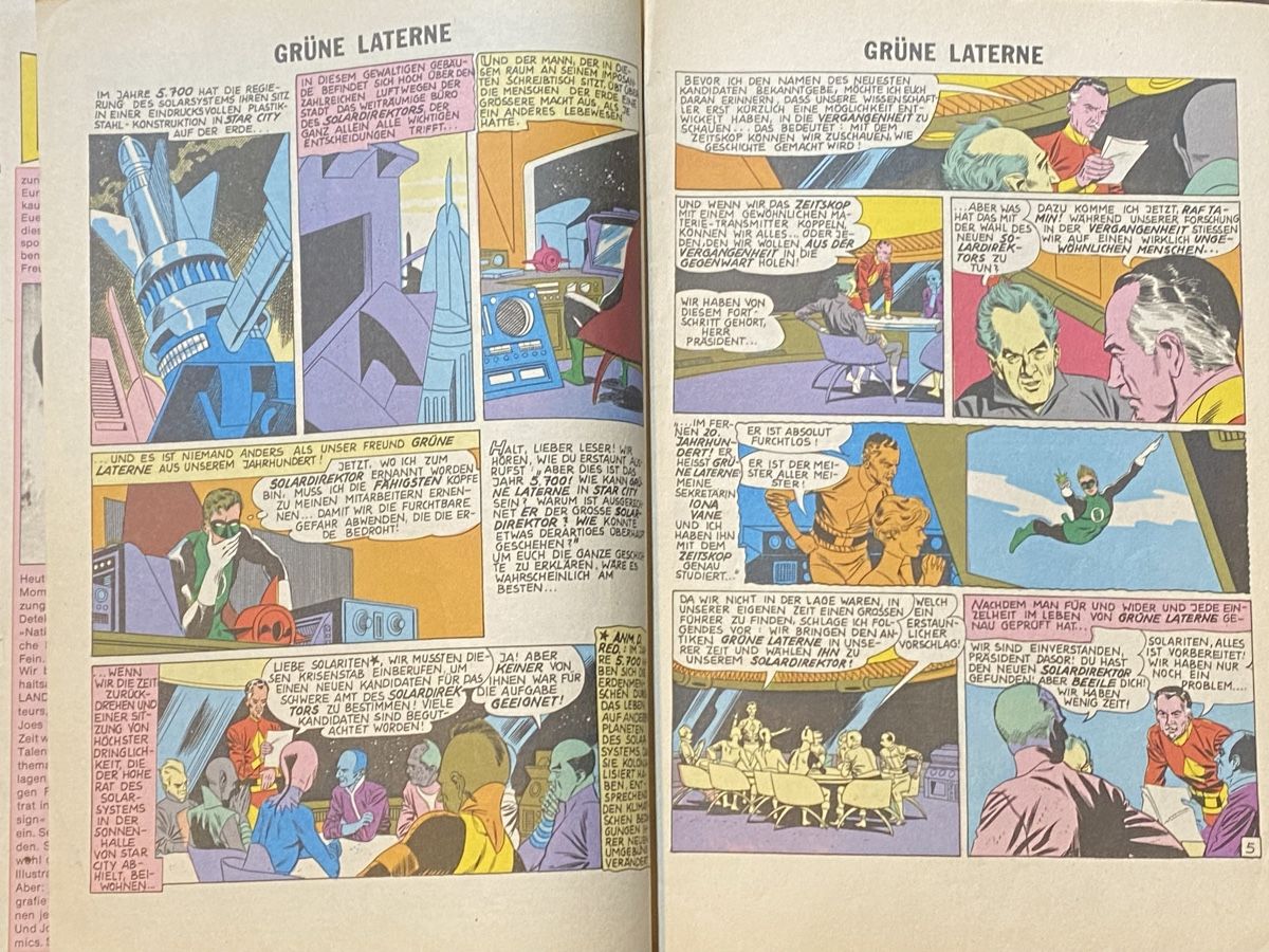 Fumetti: 3 Comics vintage “Green Lantern” /Silver Surfer /Green Arrow – Usato da Zuerich venduto da SonderArt-Wertgut 3