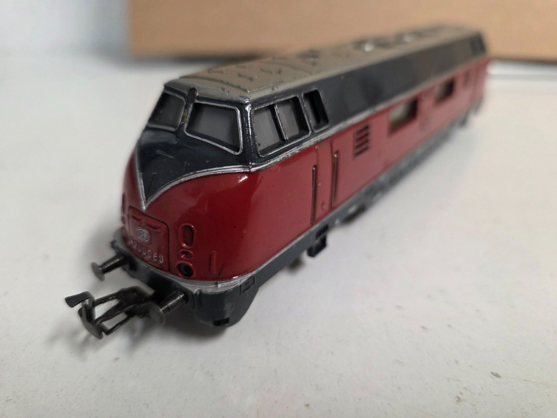 Märklin Modellini di ferrovie: Märklin lok Br V 200080 DB dès 1.-fr – Usato da bassecourt venduto da Paolo101 1